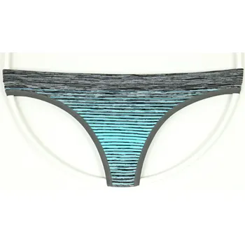 Kalhotky Greenice Dámské bezešvé tanga vz. 534 Velikost: L - XL, Barva: modrá