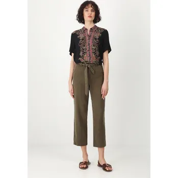 Dámské kalhoty Kalhoty Medicine dámské, zelená barva, jednoduché, medium waist RS25.SPD050 97X, vel. S