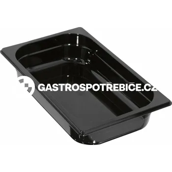 Gastronorm GN 1/4 (h=65 mm) polykarbonát černý
