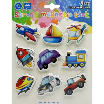 Dekorativní magnet pkstar.cz Dekorační magnety - 9 ks - PK19-75