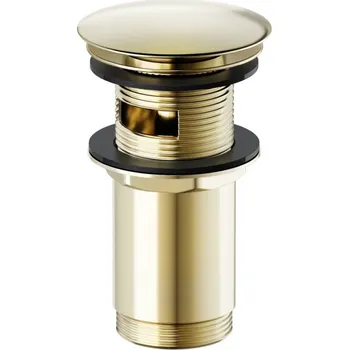 Sifon Cersanit Automatická univ. zátka klik-klak 5/4 zlatá mat S951-702