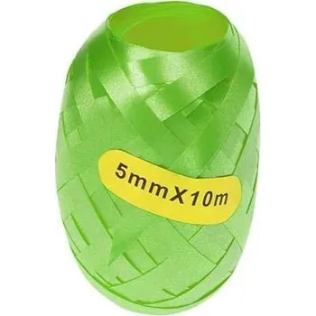 Stuha Stuha vázací klubíčko 10m zelená matná