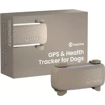 Lokátor Tractive DOG 6 GPS lokátor pro psy a monitor zdraví hnědá (TRDOG6BR)