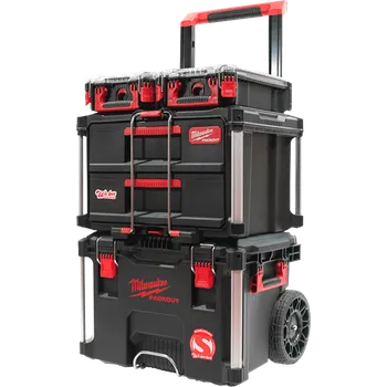 MILWAUKEE PACKOUT™ Sada boxů na nářadí Compact2DRAWER™