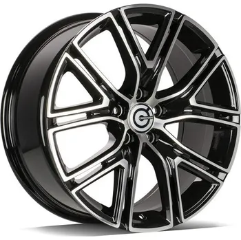 Alu kolo Carbonado Alu Kola Carbonado HIT 8x18 5x108 ET45 Black Front Polished 67.1