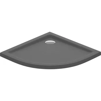 Sprchová vanička Cersanit Tako sprchová vanička čtvrtkruh šedá 80x80x4 S204-029