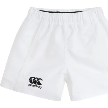 Chlapecké kraťasy Canterbury Kids' Advanced Rugby Shorts White 6Y