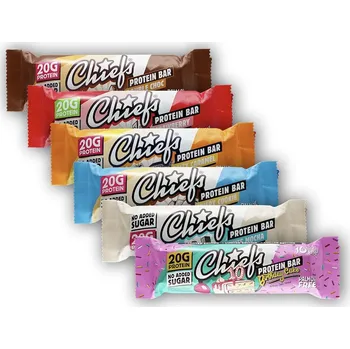 Chiefs Proteinová tyčinka 55g white mocha