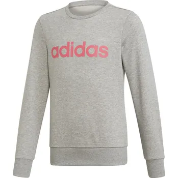 Dívčí mikina Dětské adidas yg e lin sweat Velikost oblečení: L