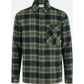 Pánská košile Firetrap Anthm Long-Sleeve Patterned Shirt Khaki S