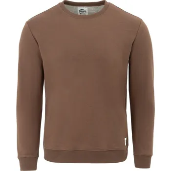 Pánský svetr Lonsdale Crew Sweat Mens Brown XL