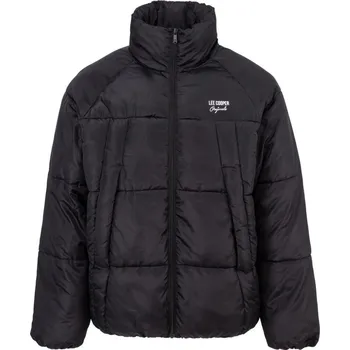 Pánská casual bunda Lee Cooper Cooper Mens Bubble Jacket Black L