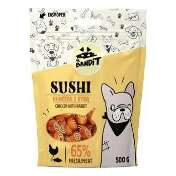 Krmivo pro psa Mr. Bandit VetExpert Mr.Bandit pochoutka SUSHI kuře a ryba 500 g