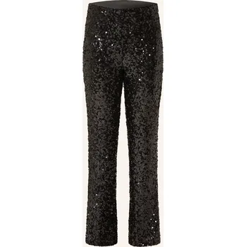 Dámské kalhoty Miss Goodlife Dámské Bootcut Kalhoty S Flitry, černá, 38