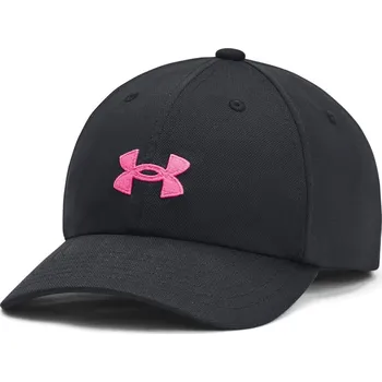 Kšiltovka Under Armour Armour UA Blitzing Adjustable Cap Girls' Black/Pink Junior