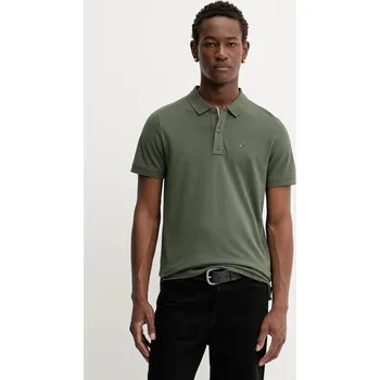 Pánské tričko Bavlněné polo tričko Tommy Jeans tmavomodrá barva, DM0DM20676 97X, vel. S