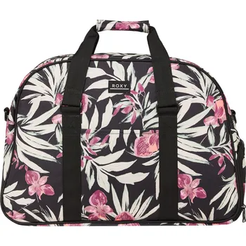 Cestovní taška taška Roxy Feel Happy - KVJ9/Anthracite Wind Swept Floral 35 L