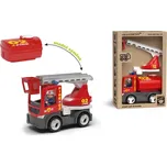 Efko ECO MultiGO Fire 2+1 - Igráček hasič, auto, žebřík, cisterna