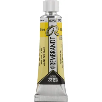 Výtvarná barva Akvarelová barva v tubě Rembrandt 10 ml – 246 Azo Yellow Light Cadmium Free