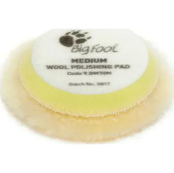 Rupes Wool Polishing Pad 70 Medium 9_BW70M + Prodloužená lhůta na vrácení zboží do 40 dnů