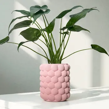 Květináč Plantbee Květináč Klaud 12cm purpurová