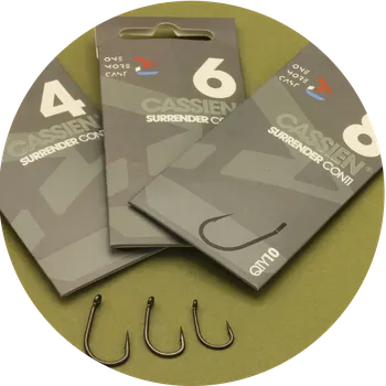 Rybářský háček One More Cast Háčky Cassien Surrender Conti Hooks 10 ks - Velikost 2