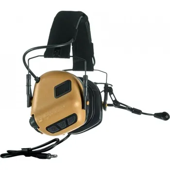 EARMOR Elektronické střelecké chrániče sluchu M32 PLUS - TAN