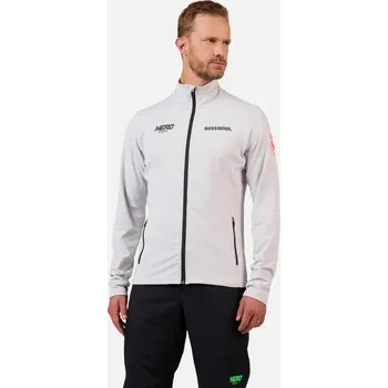 Pánská mikina Rossignol Hero Mid Layer Stretch Jacket Soft Grey - L