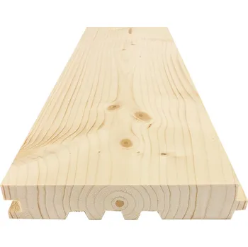 Obklad Podlahové palubky 28 x 146 x 4200 mm Severský smrk AB (4ks)