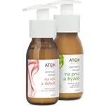 Original Atok Zpevňující oleogel na krk a dekolt 50 ml + Zpevňující oleogel na prsa a hýždě 50 ml Set Zpevnění