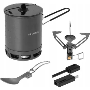 Turistický vařič Sada na vaření (hořák + hrnec) FIRE MAPLE PETREL ULTRALIGHT COOKING SYSTEM