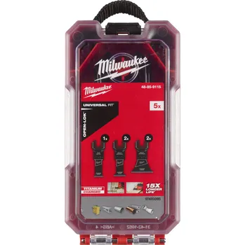 Pilový plátek MILWAUKEE OMT OL sada pilových listů na dřevo + kov, 5ks