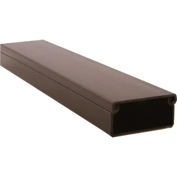 elektroinstalační lišta Lišta na kabely Malpro, 15x10, hnědá - 1 m (D1001KH)