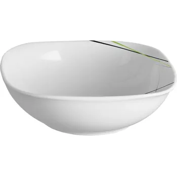 Orion Green miska porcelánová 14 x 14 cm