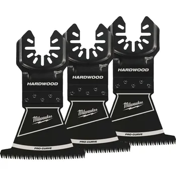 Pilový plátek MILWAUKEE OMT OL pilový list na ponorné řezy do dřeva 3C 64 mm, 3 ks