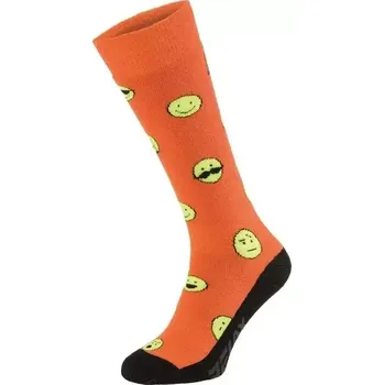 Dámské ponožky Dětské Lyžařské ponožky RELAX HAPPY RSO35E black, orange