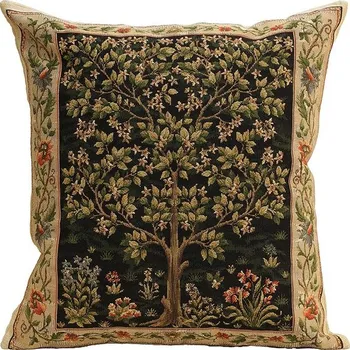 Povlečení Home of Christmas Gobelínový povlak 45 × 45 cm, Strom života, William Morris 3