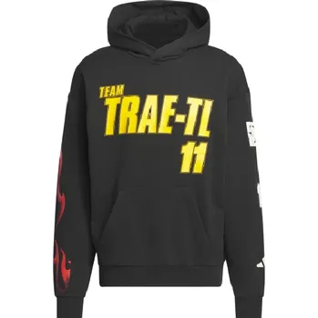Pánská mikina adidas Team Trae Hoodie XXXL Černá