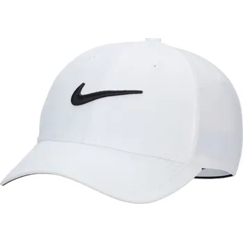 Kšiltovka Nike Dri-FIT Club Structured Swoosh Cap White/Black L