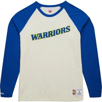 Pánské tričko Mitchell & Ness NBA Legendary Club LS Warriors Velikost oblečení: XL