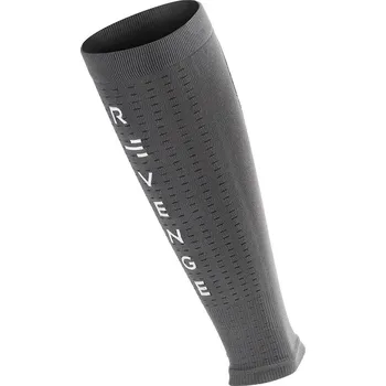 Štulpny R-EVENGE Štulpny se silikonovými vložkami s efektem tejpu, šedá s karbonovým vláknem. VELKÉ ŠEDÁ