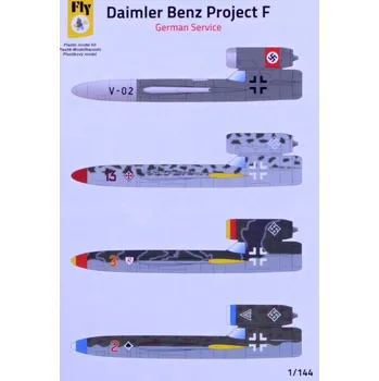 Plastikový model Daimler Benz Project F (German Service) - Fly 14429