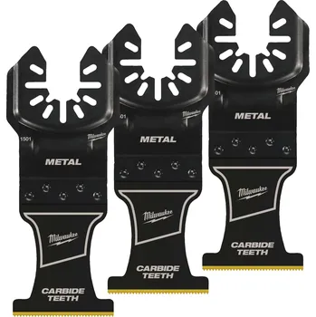 Pilový plátek MILWAUKEE OMT OL pilový list pro ponorné řezy do kovu TCT 35 35 mm, 3 ks 48851503