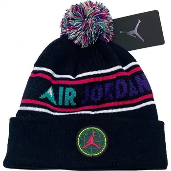 Čepice Dětská Air Jordan Striped POM Beanie Velikost doplňků: uni