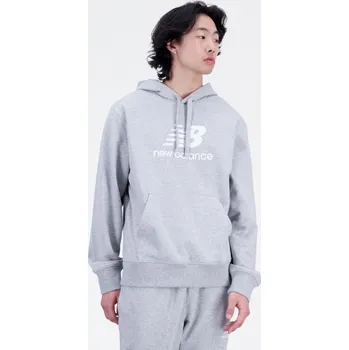 Pánská mikina New Balance Essentials Stacked Logo Hoodie Velikost oblečení: S