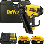 DEWALT 18V XR Aku dvourychlostní hřebíkovačka, 2x 5,0 Ah DCN693P2-QW