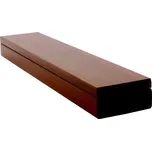 Lišta na kabely Malpro, 18x18, imitace tmavého dřeva - 1 m (D1002-8835K)