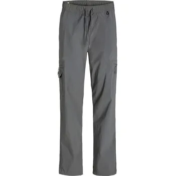 Pánské kalhoty Jack and Jones Tech Cargo Trousers Smoked Pearl S