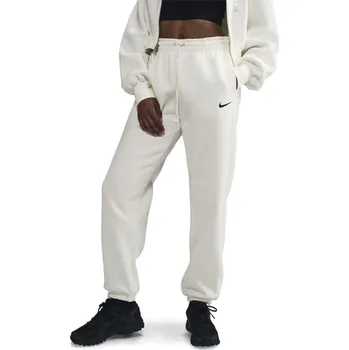 Nike Phoenix Fleece Joggers Womens Sail/Black 12 (M)