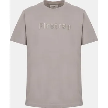 Firetrap Regular Fit T-Shirt Ash S